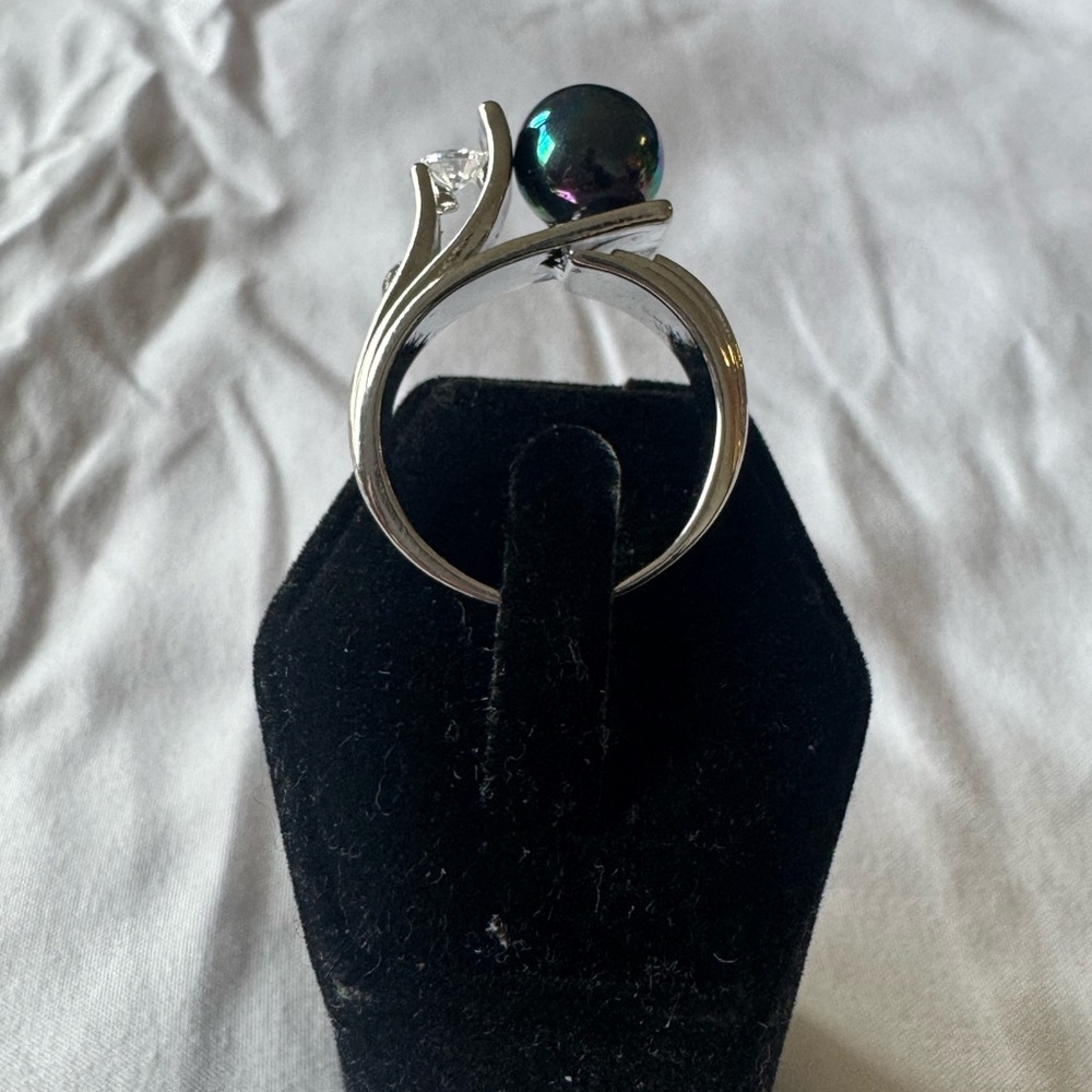 DIAMOND WEDDING RING ENGAGEMENT RING - Picture 3 of 12